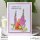 Stamping Bella, Rubber Stamp, BUNDLE GIRL AMONG THE FOXGLOVES