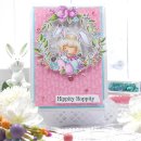 Stamping Bella, Rubber Stamp, TINY TOWNIE APRIL & HER...