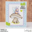 Stamping Bella, Rubber Stamp, TINY TOWNIE WONDERLAND CATERPILLAR HAS HIS WINGS