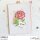 Stamping Bella, Rubber Stamp, TINY TOWNIE WONDERLAND PEONY