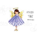 Stamping Bella, Rubber Stamp, Tiny Townie ANNIE the ANGEL...
