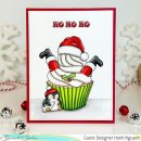 Streamside Studios, clear stamp, My Favorite Cupcake Christmas Toppers