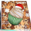 Streamside Studios, clear stamp, My Favorite Cupcake Christmas Toppers