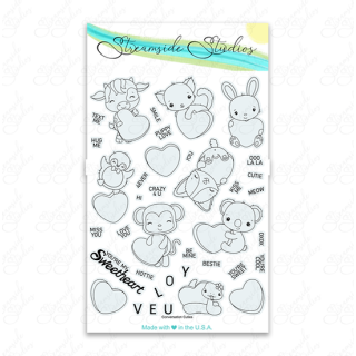 Streamside Studios, clear stamp, Conversation Cuties