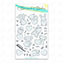 Streamside Studios, clear stamp, Conversation Cuties
