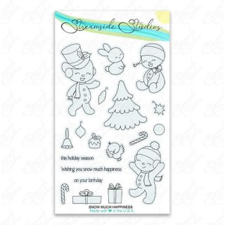 Streamside Studios, clear stamp, Snow Much Happiness