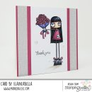 Stamping Bella, Rubber Stamp, ODDBALL BOUQUET