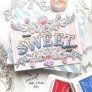 Pinkfresh Studio, clear stamp, Sending Love