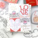Pinkfresh Studio, Die / Stanzschablone, Sending Love