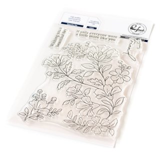 Pinkfresh Studio, clear stamp, Beautiful Day