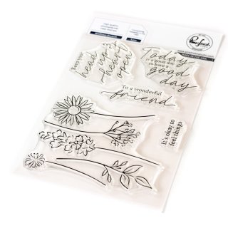 Pinkfresh Studio, clear stamp, Wildflower Bouquet