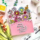 Pinkfresh Studio, clear stamp, Wildflower Bouquet