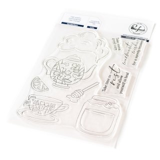 Pinkfresh Studio, clear stamp, Get Well Soon