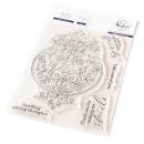 Pinkfresh Studio, clear stamp, Garden Tapestry