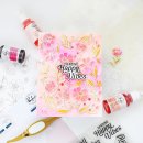 Pinkfresh Studio, cling stamp, Breezy Blossoms