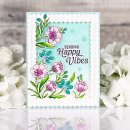 Pinkfresh Studio, cling stamp, Breezy Blossoms