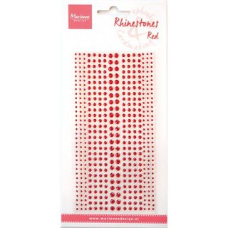 Marianne Design, Rhine Stones Red, Bogen 10x21cm