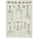 Stamperia, Songs of the Sea Silicon Mould A6 - Bottles