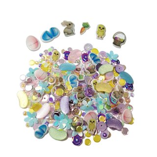 Sweet November Stamps, Sequins: Easter Mix