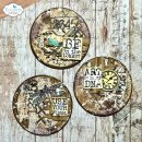 Elizabeth Craft Designs, Cutting Dies / Stanzschablonen, Art Journal Specials - Artist Trading Coin