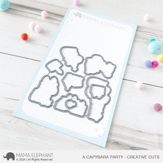Mama Elephant, Creative Cuts/ Stanzschablone, A Capybara Party
