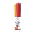papier + ideen, Quilling Papierstreifen MIX Flammender...