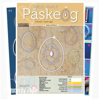 Dommerby Papir, Quilling Anleitung - Ostereier