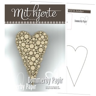 Dommerby Papir, Quilling Anleitung - Mein Herz