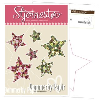 Dommerby Papir, Quilling Anleitung - Sternenstaub