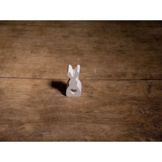 Silikonform Hase, ca. 7,5 x 3,5 x 2,5 cm  1 Stück
