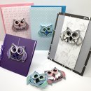 Hanne Olesen, Quilling Ideenseite Eulen (keine Anleitung)