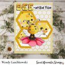 Sweet November Stamps, Sequins: Bee Happy Mix