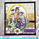 Sweet November Stamps, Sequins: Spring Garden Mix