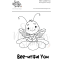 Sweet November Stamps, clear stamp, Bee-utiful You