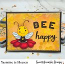 Sweet November Stamps, clear stamp, Bee-utiful You