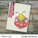 Sweet November Stamps, clear stamp, Bee-utiful You