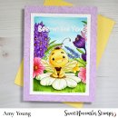 Sweet November Stamps, clear stamp, Bee-utiful You