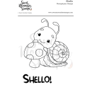 Sweet November Stamps, clear stamp, Shello