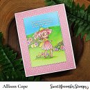 Sweet November Stamps, clear stamp, April Daisy Fairy