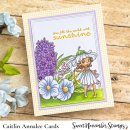 Sweet November Stamps, clear stamp, April Daisy Fairy