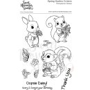 Sweet November Stamps, clear stamp, Spring Garden Critters