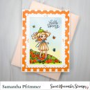 Sweet November Stamps, clear stamp, Horizon Lines: Wildflower Meadow