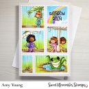 Sweet November Stamps, clear stamp, Rainy Day Fairwees