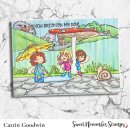 Sweet November Stamps, clear stamp, Rainy Day Fairwees