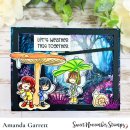Sweet November Stamps, clear stamp, Rainy Day Fairwees