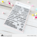 Mama Elephant, clear stamp, TYPED THANK YOUS