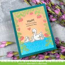 Lawn Fawn, clear stamp, all the mums