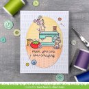 Lawn Fawn, clear stamp, all the mums