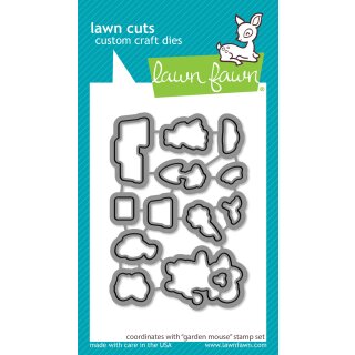 Lawn Fawn, lawn cuts/ Stanzschablone, garden mouse