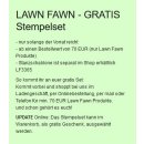 Lawn Fawn, clear stamp, garden mouse GRATIS